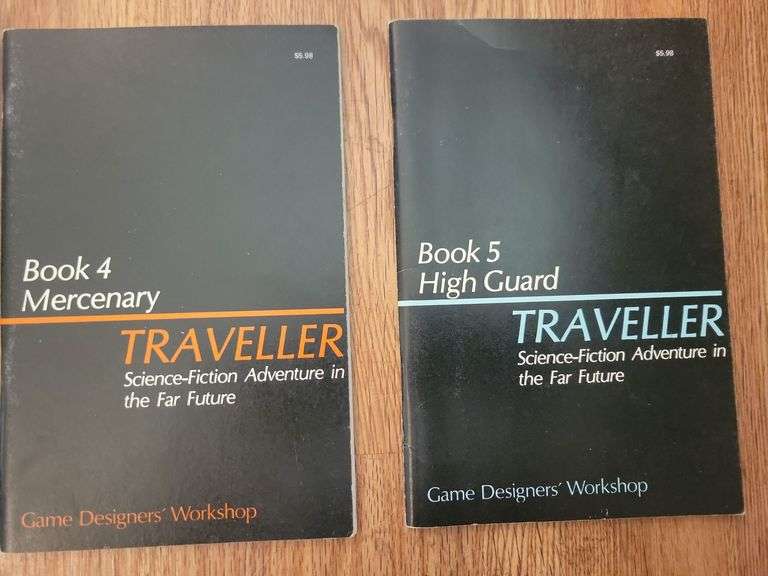 4 editions "Traveller" Book 2-5
