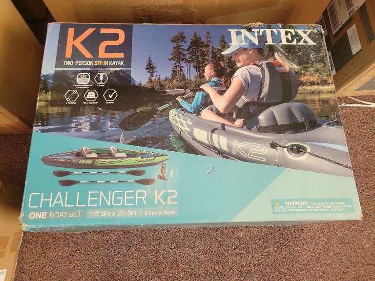 Intex K2 Challenger Two Person Kayak