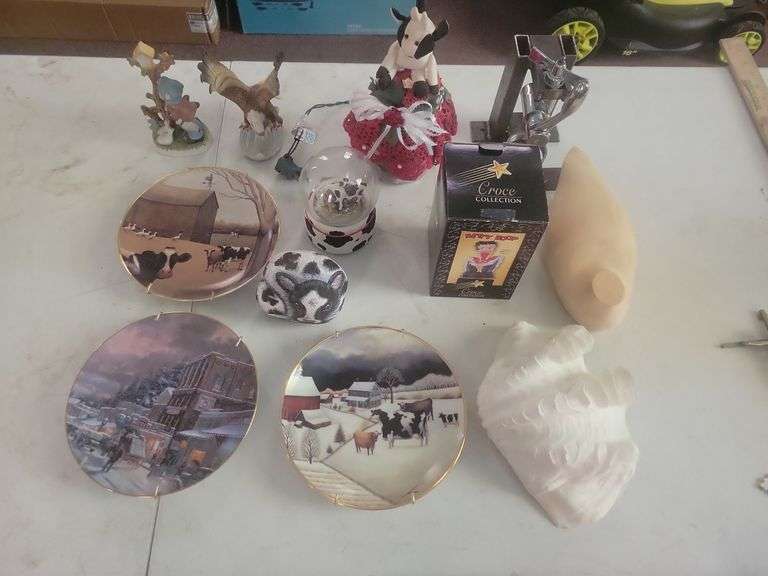 Cow Plates, Betty Boop, Shell and Misc.