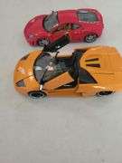 Lamborghini Murcielago Roadster and Ferrari F430 Scale Models