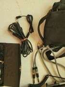 Lapel Mic, Mic on Stand, and Pouches