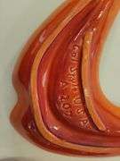 California USA Orange Ash Trays