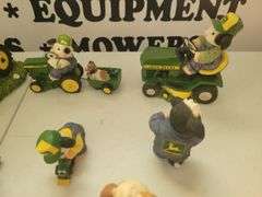 10 John Deere Merry Moo Figurines