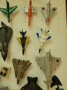 19 Scale Air Planes and 2 Airplane Pins