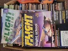 Box Air Plane Magazines