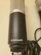2 Mic's, Cords, and Stand
