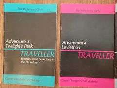 4 Editions "Traveller" Adventure 3-6