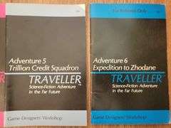 4 Editions "Traveller" Adventure 3-6