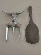 Aluminum Icream Scoop and Bull Head
