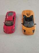 Lamborghini Murcielago Roadster and Ferrari F430 Scale Models