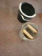2 Plastic and Mop Bucket