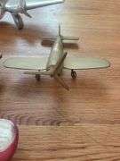 Airplane Clock & Brass plane