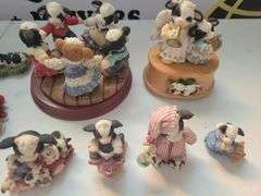 20 Merry Moo and 8 Other Figurines