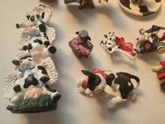 30 Cow Figurines