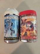 Lego Bionicle Toa Nuju and Tahnok-Kal (Not Sealed see Pictures) Toa-has 48pcs. Tahnok -Pcs. missing