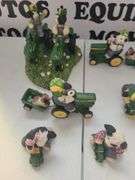 10 John Deere Merry Moo Figurines