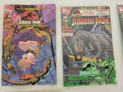 Jurassic Park Comics and Books