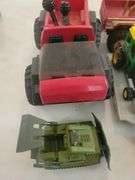 Plastic Toy Trucks and Trailers