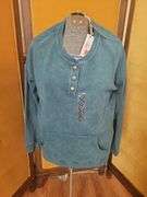 Natural Reflections Sm Deep Teal Pullover w/Pockets