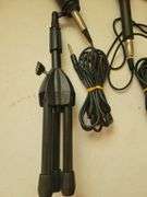 2 Mic's, Cords, and Stand