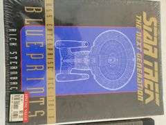 3- Star Trek Star Fleet Books(Blue Prints Sealed)