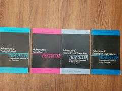 4 Editions "Traveller" Adventure 3-6
