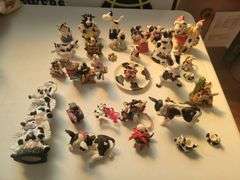30 Cow Figurines