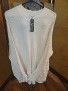 Natural Reflections Med White Knit Sweater and size 6 Shorts