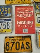 Gas Can And License Plates