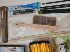 Box Pencils, Colored Pensils and Draftsman Tools