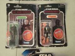 Star Wars Retro Figures and X Wing