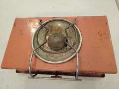 Pink Coleman LP Gas Picnic Stove