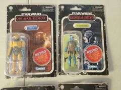 Star Wars Retro Figures and X Wing