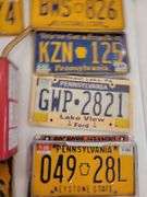 Gas Can And License Plates