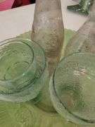 Green Bowl and Coca-Cola Cups