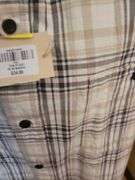 RH 3 XL Tan Plaid Short Sleeve