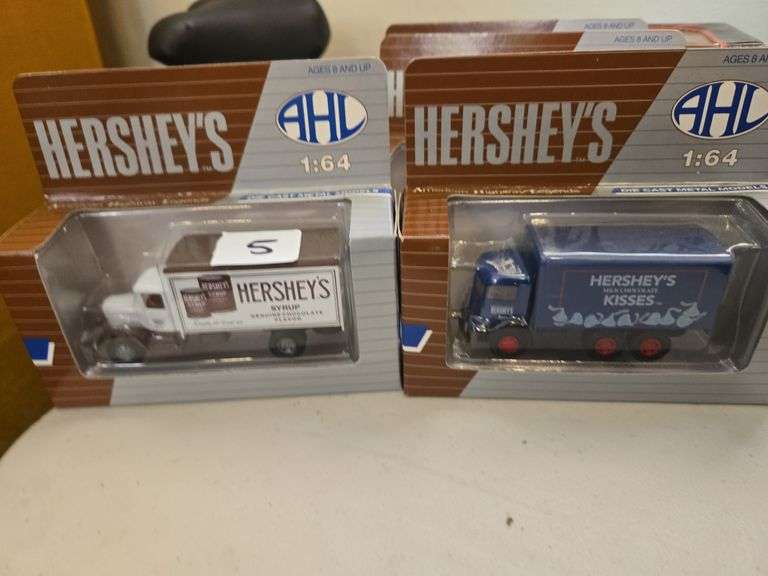 2 Hershey Die Cast Model Cars