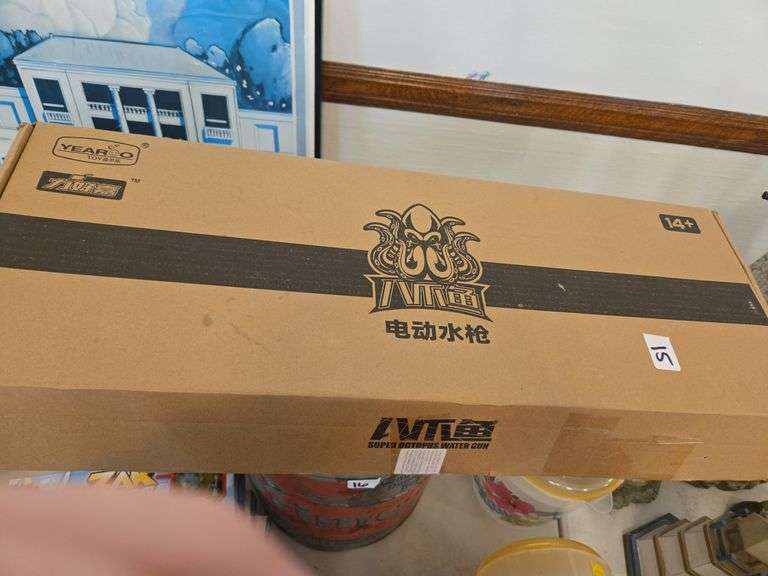 Octopus Water Gun & Zak Storm Play Set