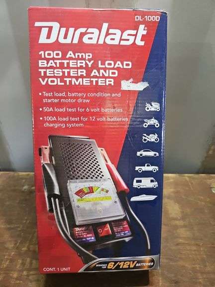Duralast 100 Amp Battery Load tester and Voltmeter
