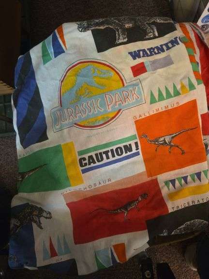 Jurassic Park Sheet, Slippers, Float Arm Bands