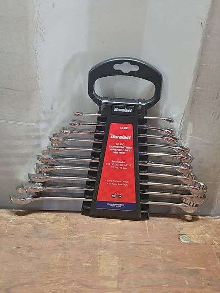 Duralast 10pc Combo Wrench Set