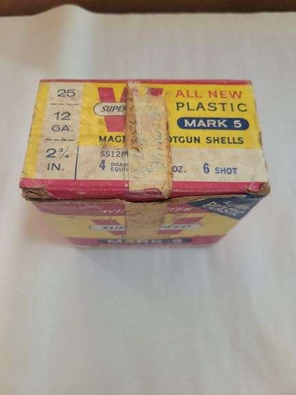 Vintage Winchester Super Speed 12ga. 6 shot 25ct.