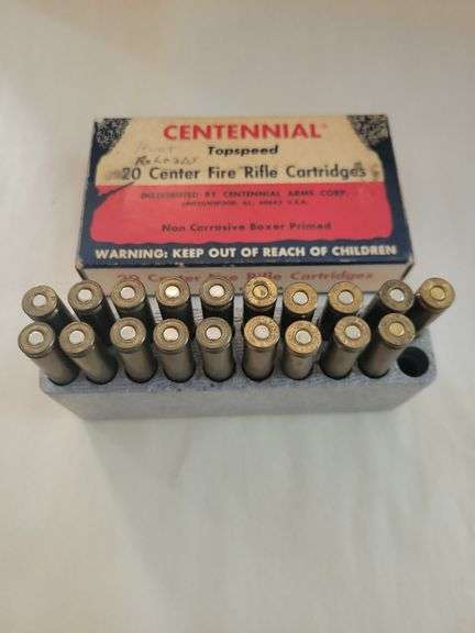 Vintage Centennial Topspeed 308 Win 150gr. 19ct.