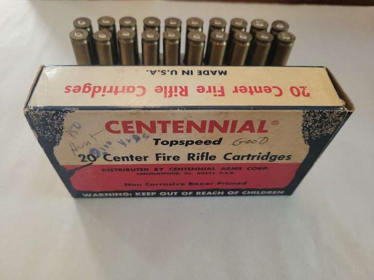 Vintage Centennial Topspeed 308 Win 150gr. 20ct.