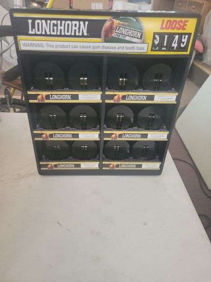 Longhorn Tabacco Display