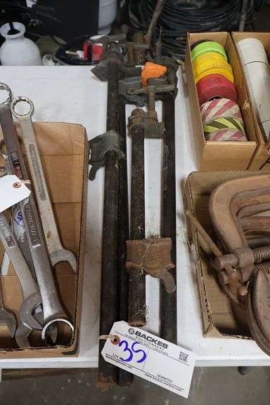 All to go - (4) Bar clamps