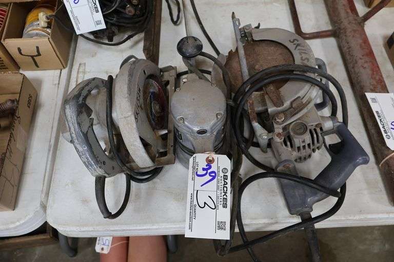 All to go - (3) Craftsman & Skil electric saws