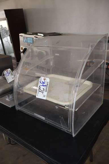 21" counter top acrylic dry pastry case