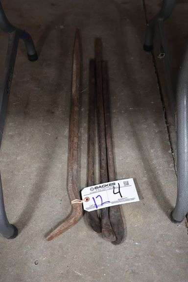 Times 4 - 24" Pry bars