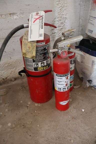 All to go - 3 Fire extinguishers
